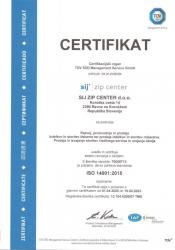 6200 07 ISO 14001 SIJ ZIP CENTER slo 2020